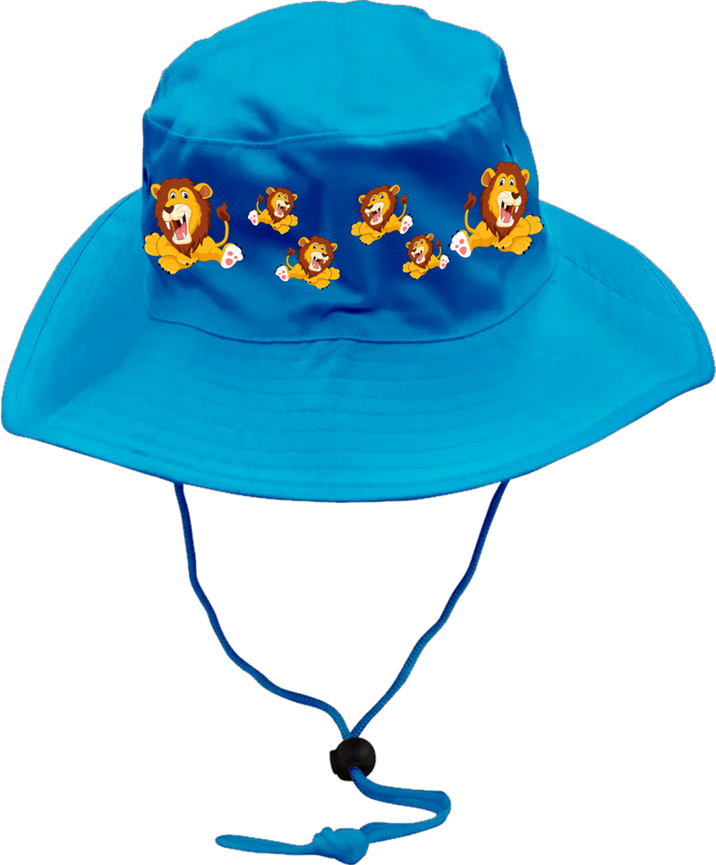 Leo Lion Wide Brim Hat