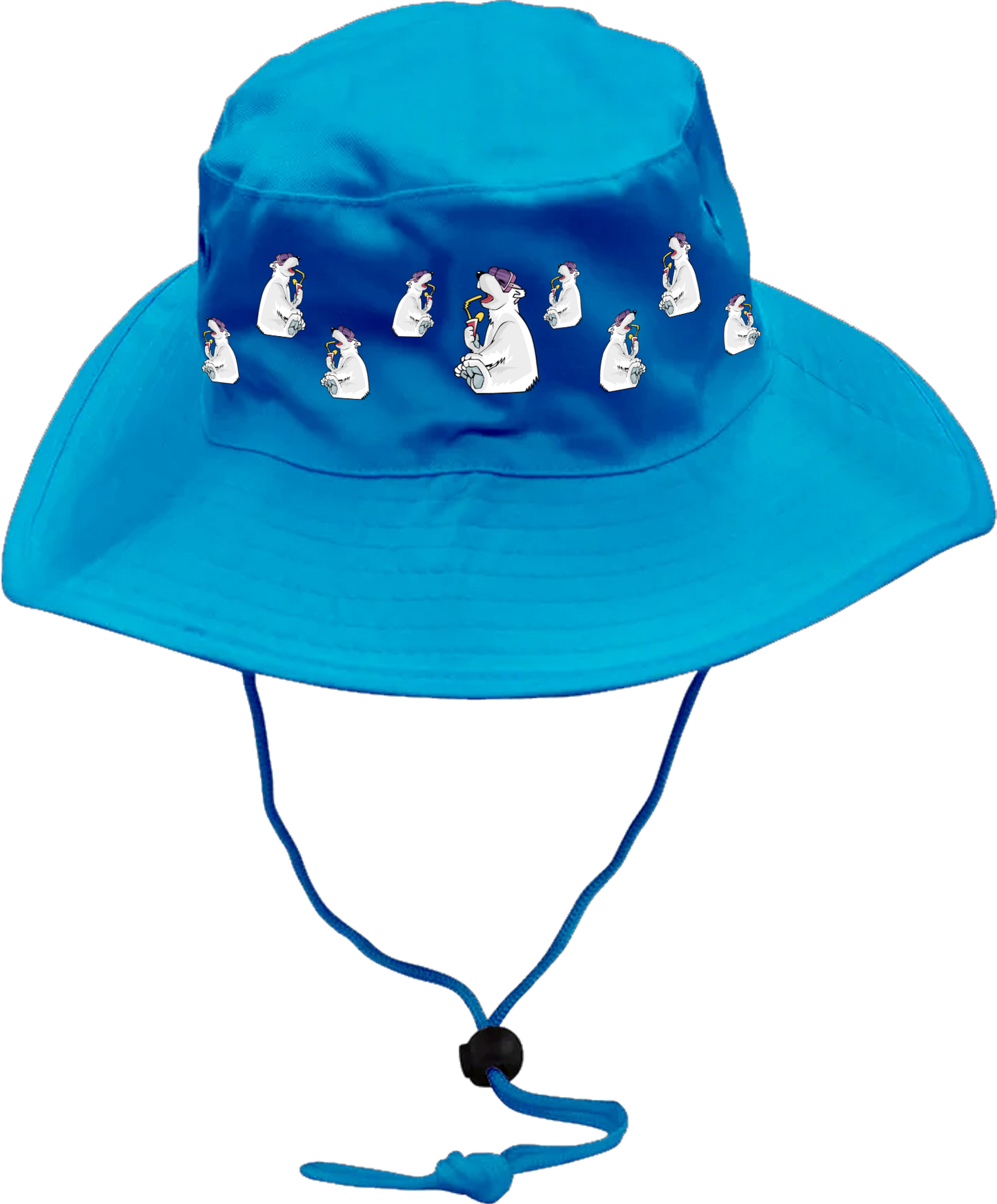 Ice Bear Wide Brim  Hat
