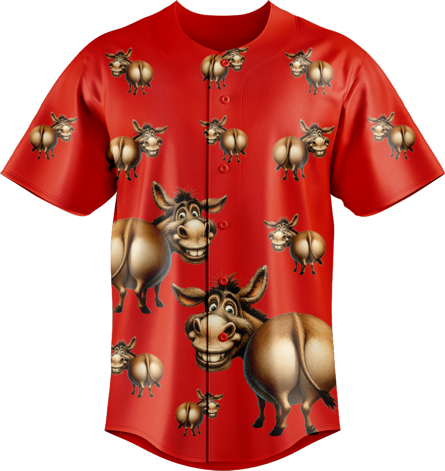 Donkey Baseball Jerseys