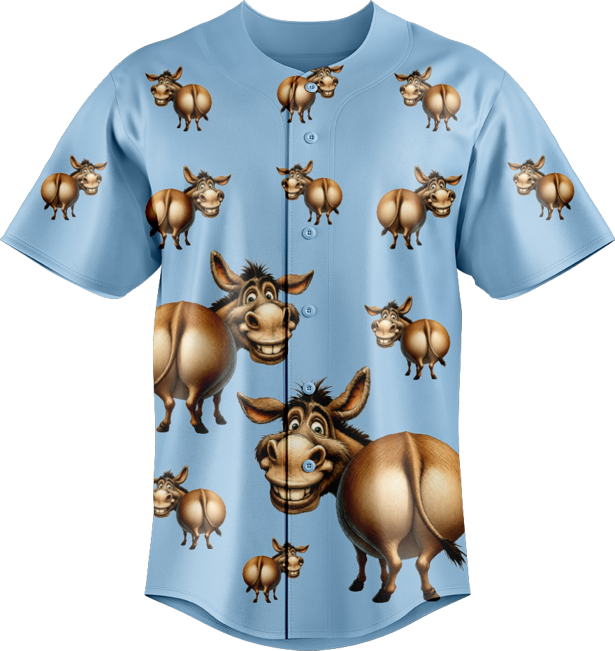 Donkey Baseball Jerseys