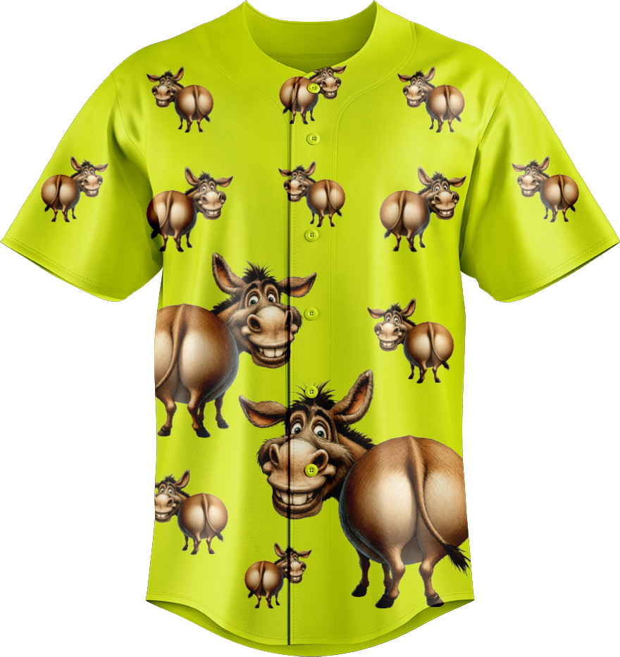 Donkey Baseball Jerseys