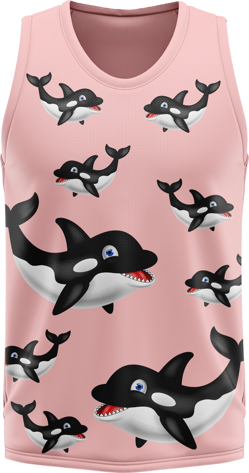 Orca Whale Basketball Jersey