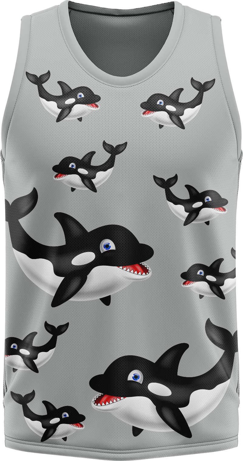 Orca Whale Basketball Jersey