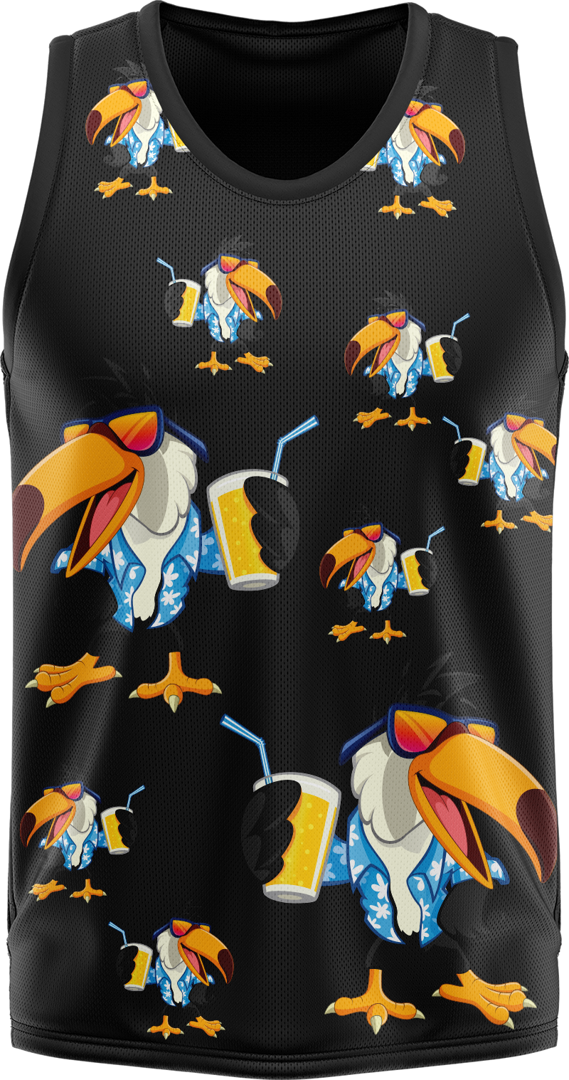 Trendy Toucan Basketball Jersey