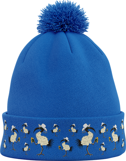 Bin Chicken Pom Pom Beanie