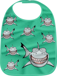 Snazzy Shark Bibs 3