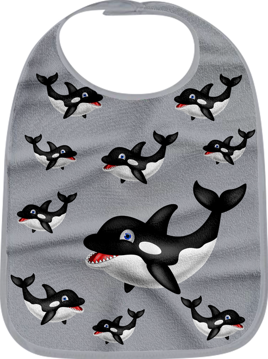 Orca Whale Bibs