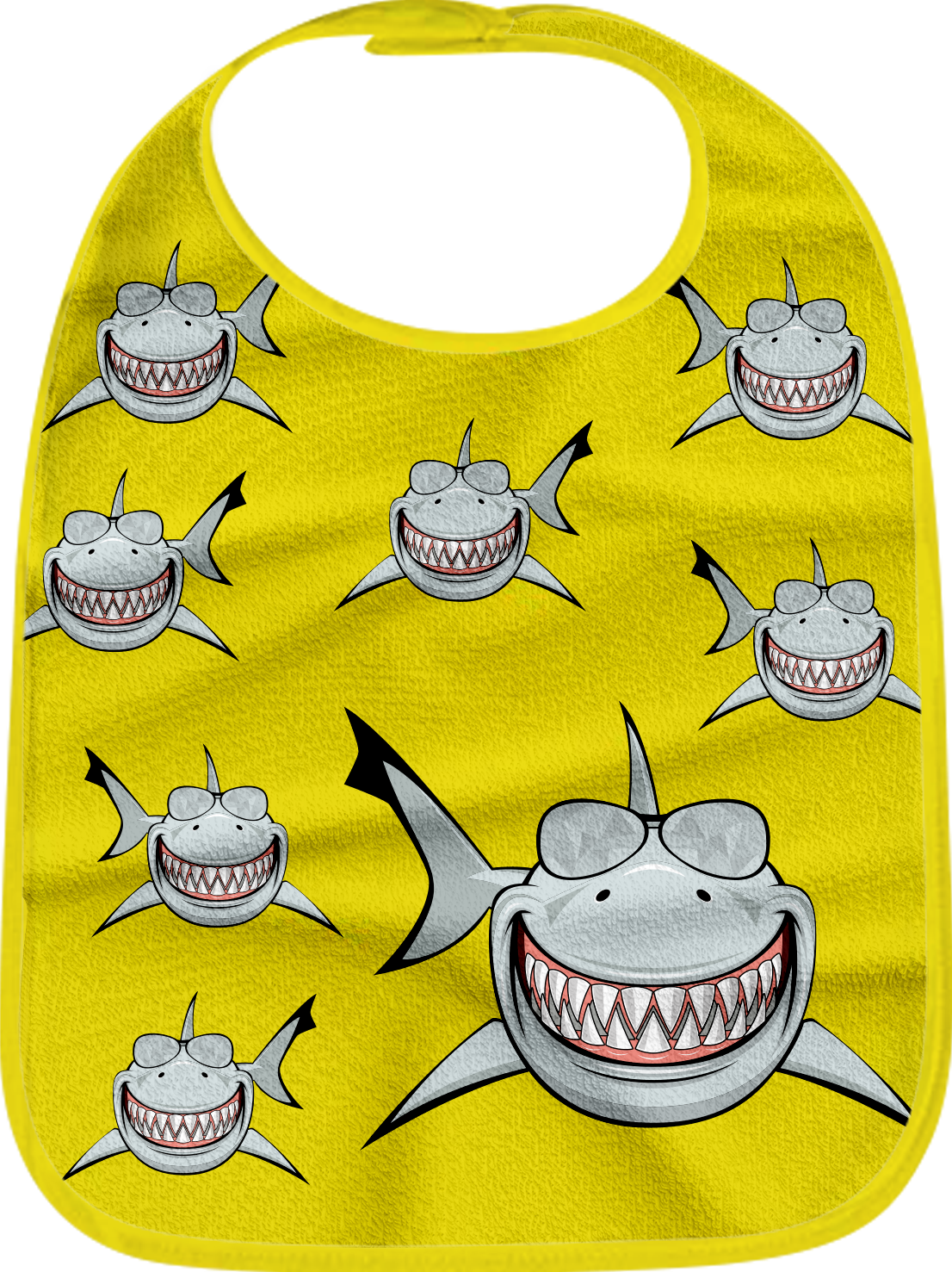 Snazzy Shark Bibs