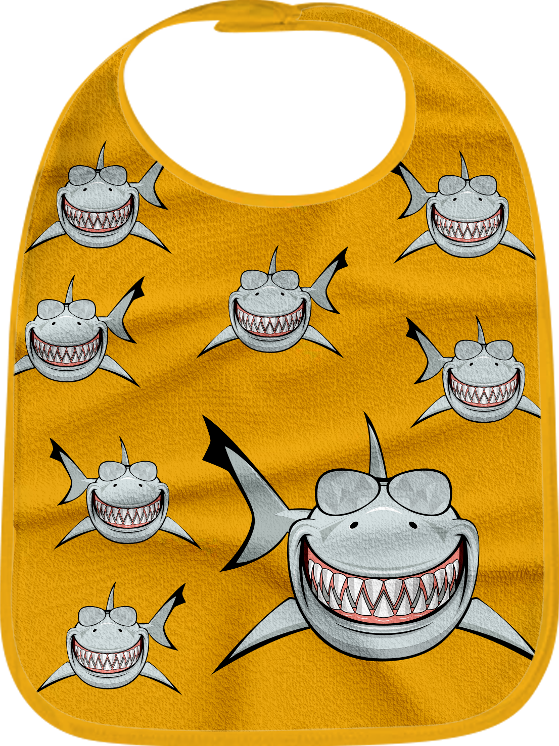 Snazzy Shark Bibs