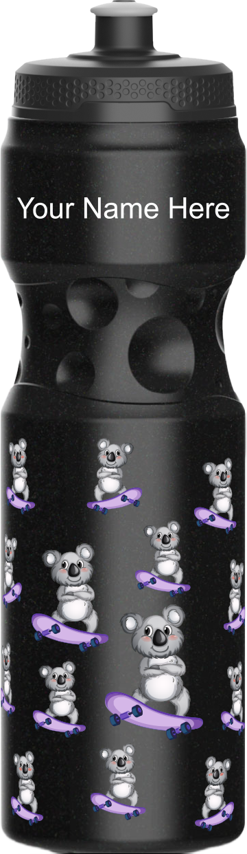 Skater Koala Water Bottles