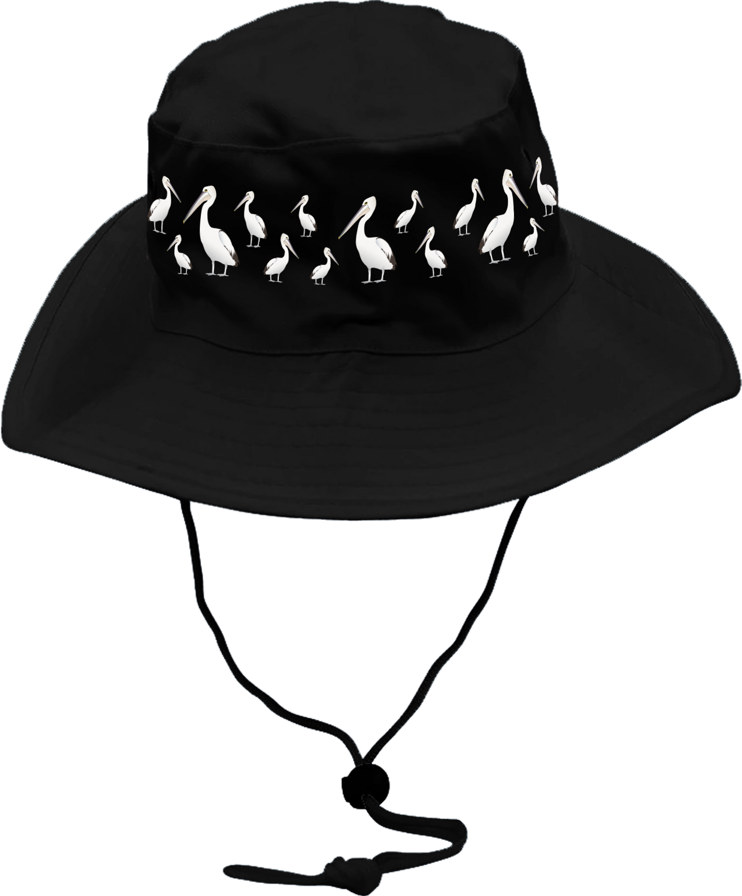 Pesky Pelican Wide Brim Hat