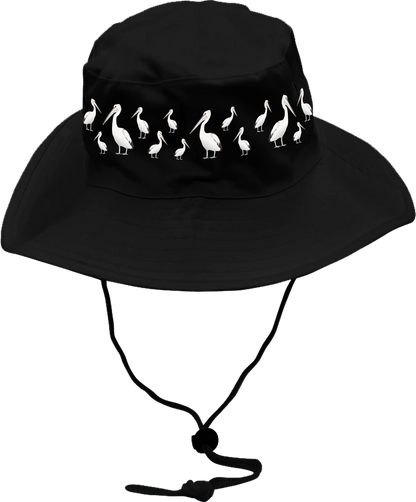 Pesky Pelican Wide Brim Hat