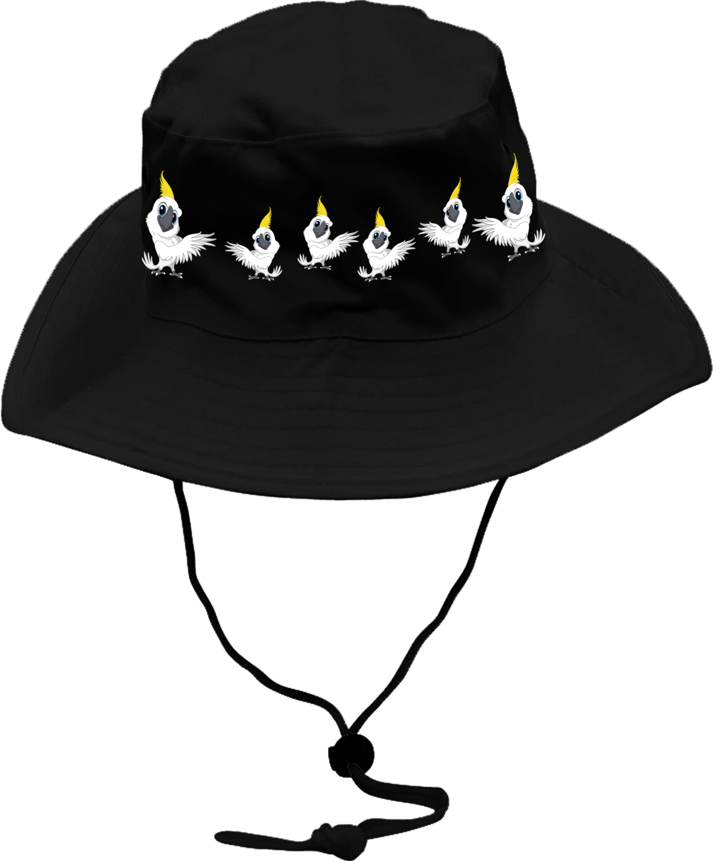Cool Cockatoo Wide Brim Hat