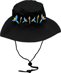 Majestic Macaw Wide Brim Hat 11