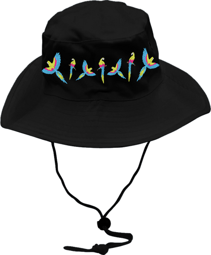 Majestic Macaw Wide Brim Hat