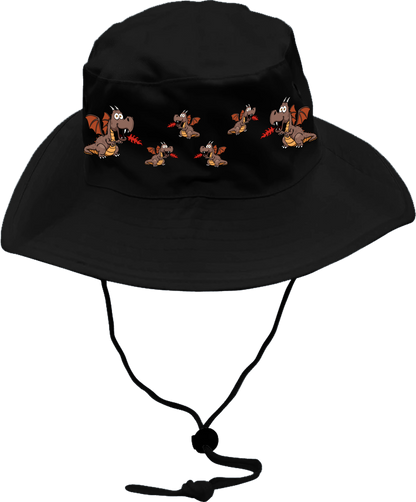 Dopey Dragon Wide Brim Hat