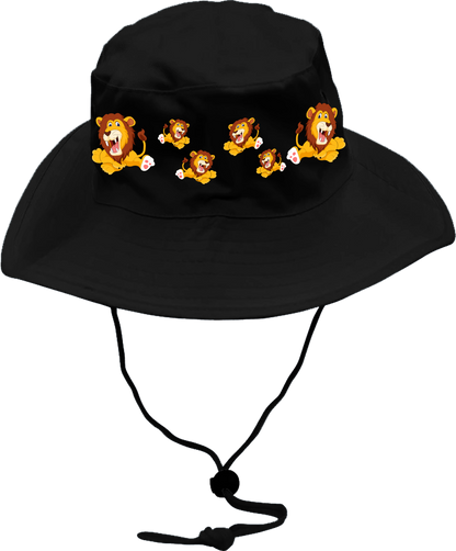 Leo Lion Wide Brim Hat