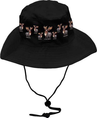 Moose Wide Brim  Hat