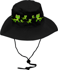 Indigenous Gecko Wide Brim Hat 2