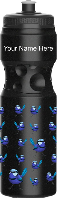 Blue Wren Water Bottle 1