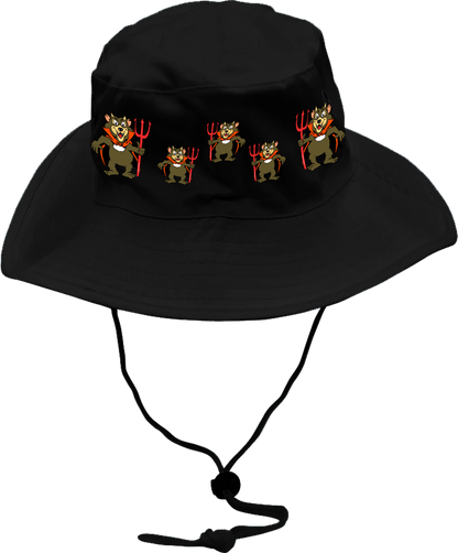 Devil Wears Fungear Wide Brim Hat