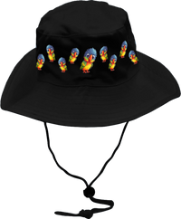 Rainbow Lorikeet  Wide Brim Hat 2