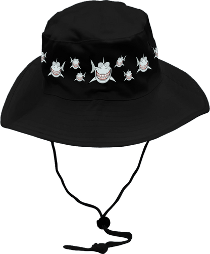 Snazzy Sharks Wide Brim Hat