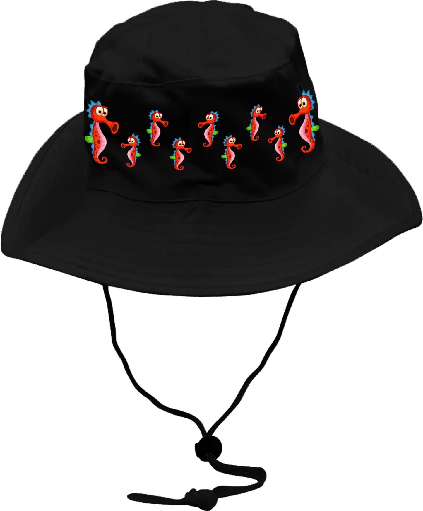 Sassy Seahorse Wide Brim Hat