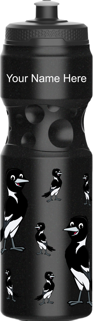 Magic Magpies Water Bottles | Buy Online at fungear.com.au