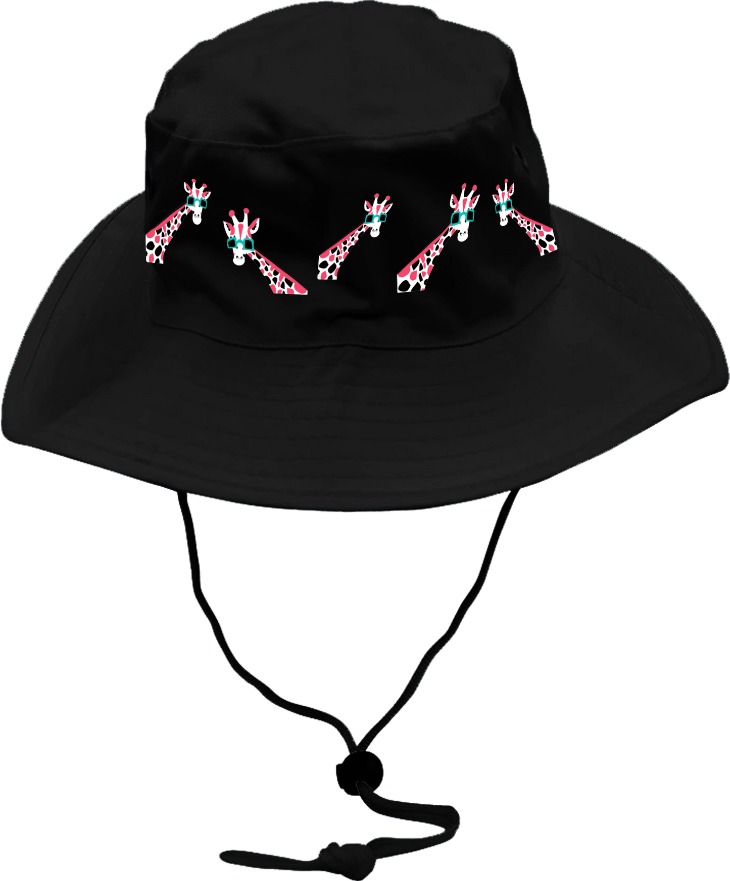 Gigi Giraffe Wide Brim Hat