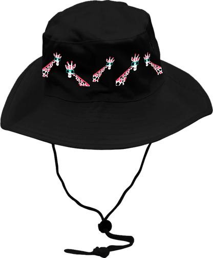 Gigi Giraffe Wide Brim Hat