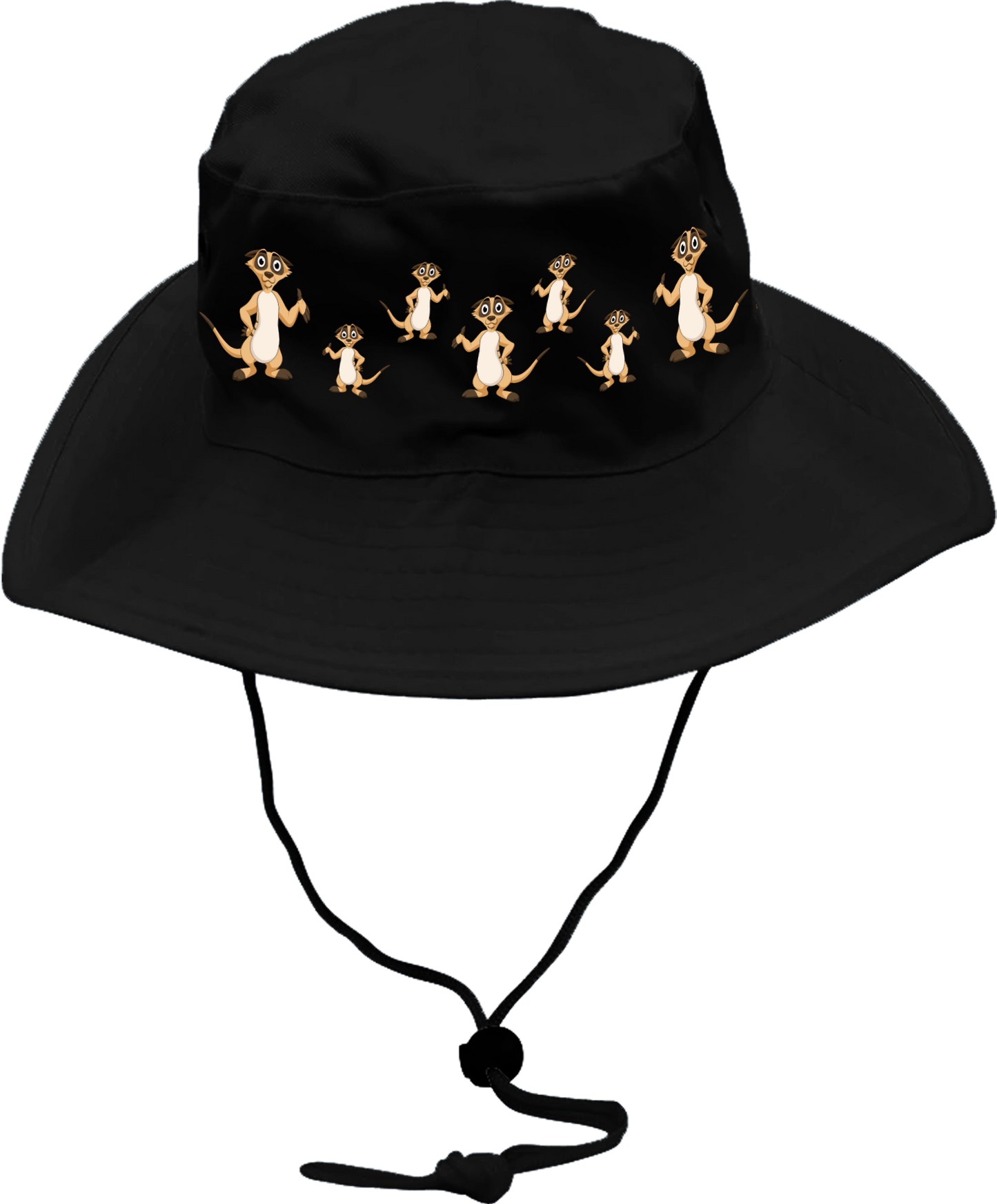 Magnifique Meerkat Wide Brim Hat