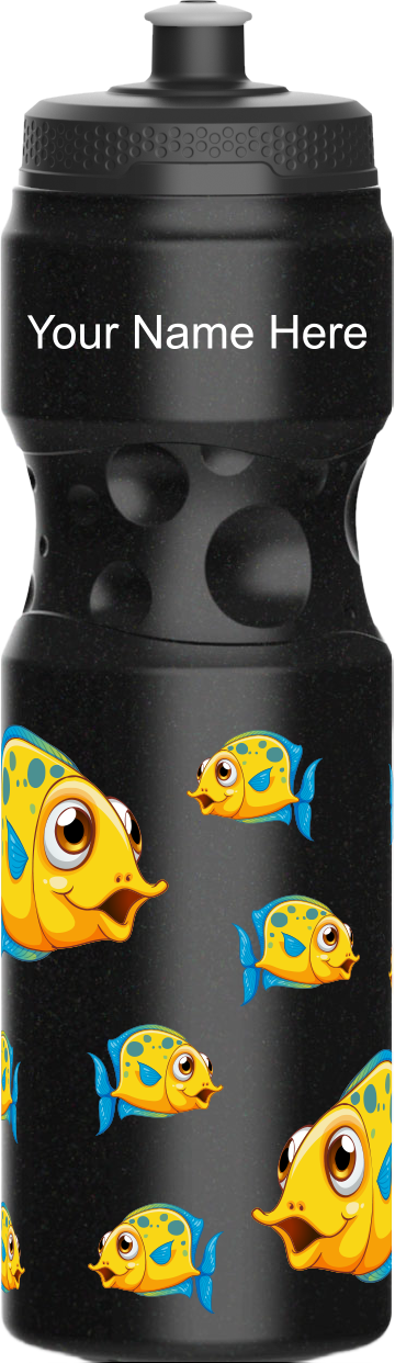 Fish Indigenous Design Water Bottles