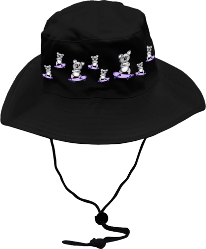Skater Koala Wide Brim Hat