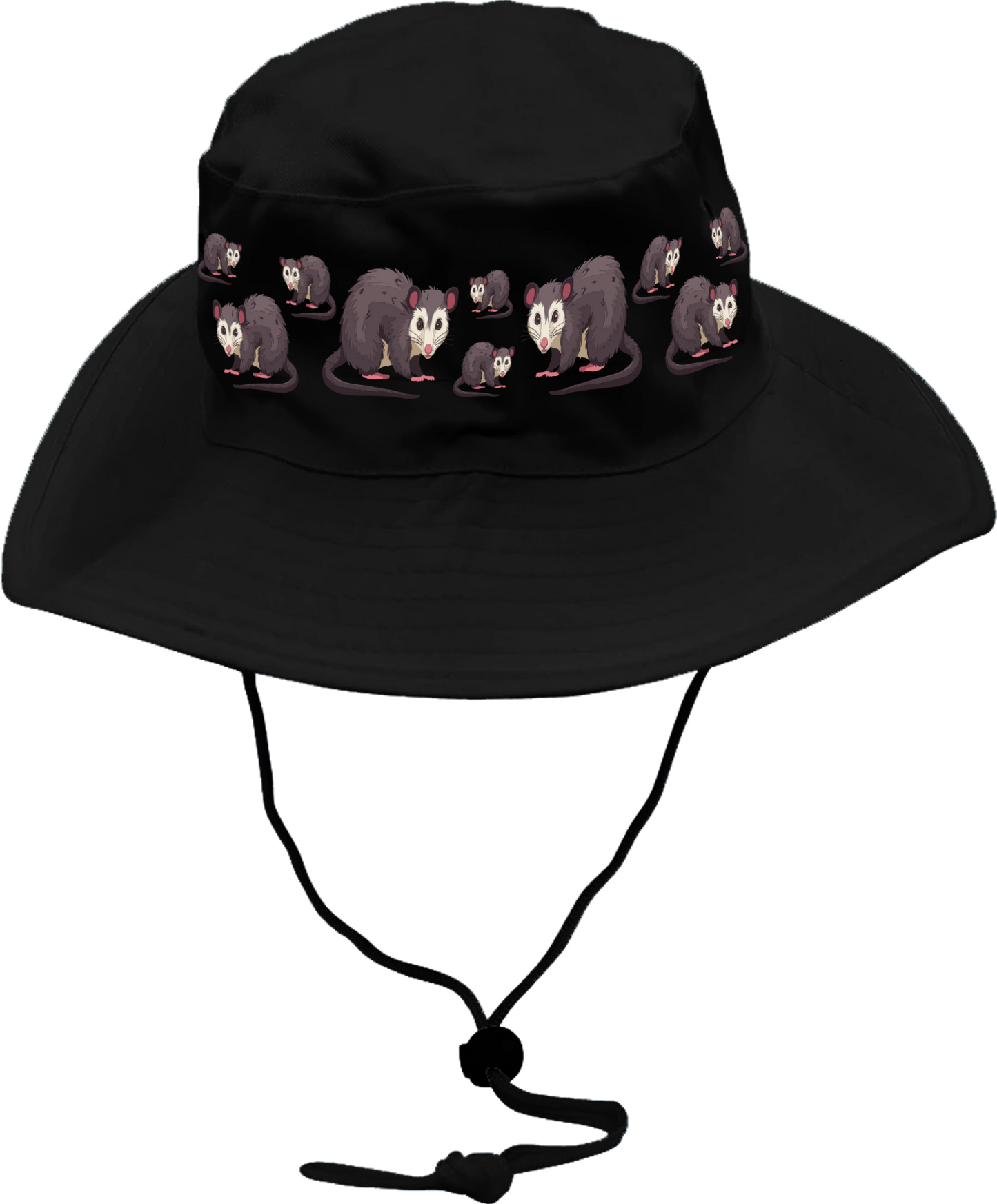 Pesky Possum Wide Brim Hat