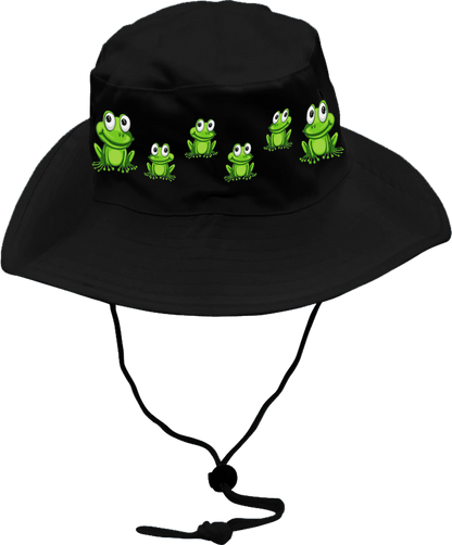 Freaky Frog Wide Brim Hat