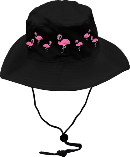 Flamingo Wide Brim Hat