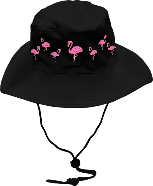 Flamingo Wide Brim Hat