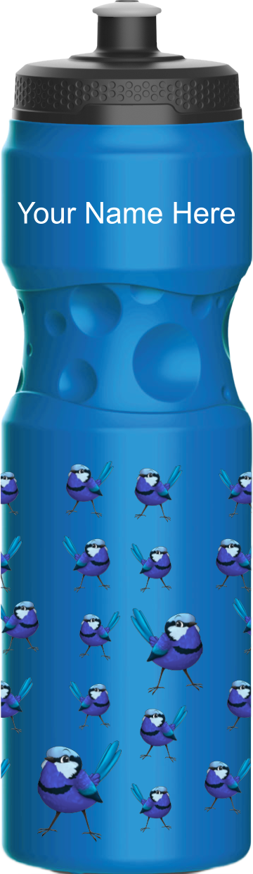 Blue Wren Water Bottle