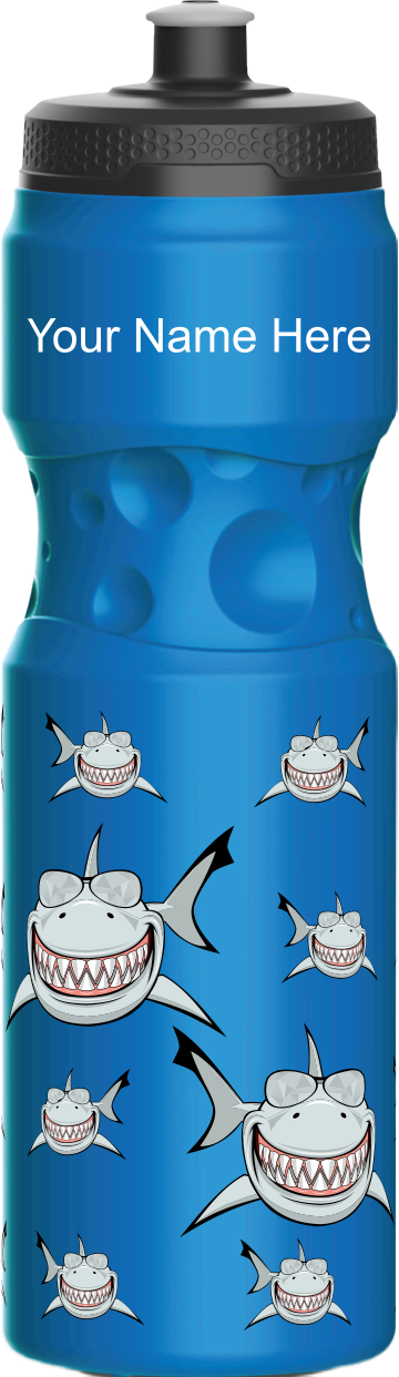Snazzy Shark Water Bottles