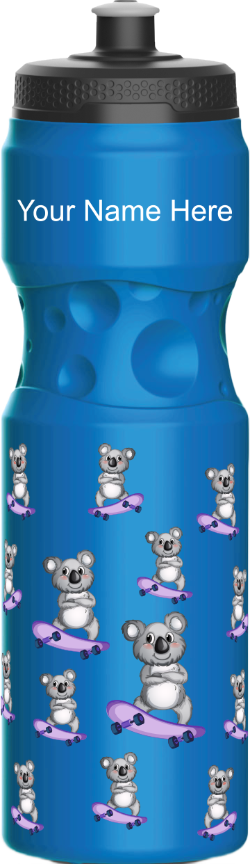 Skater Koala Water Bottles