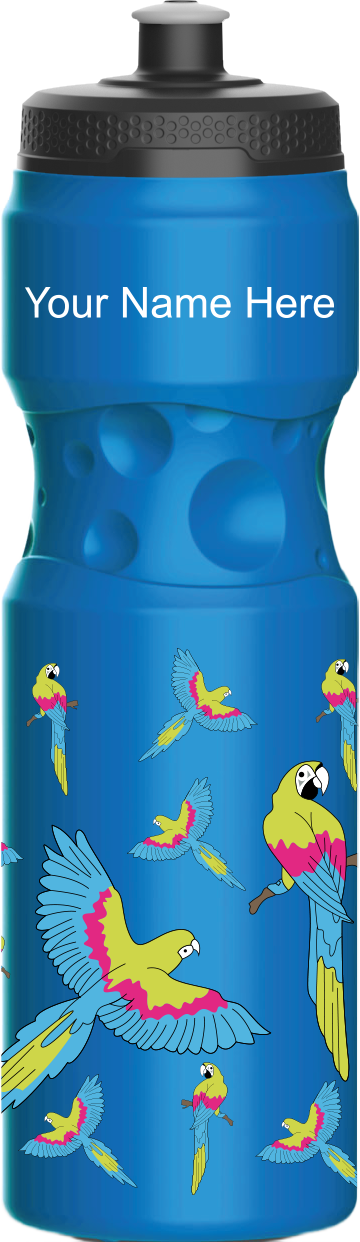 Majestic Macaw Water Bottles