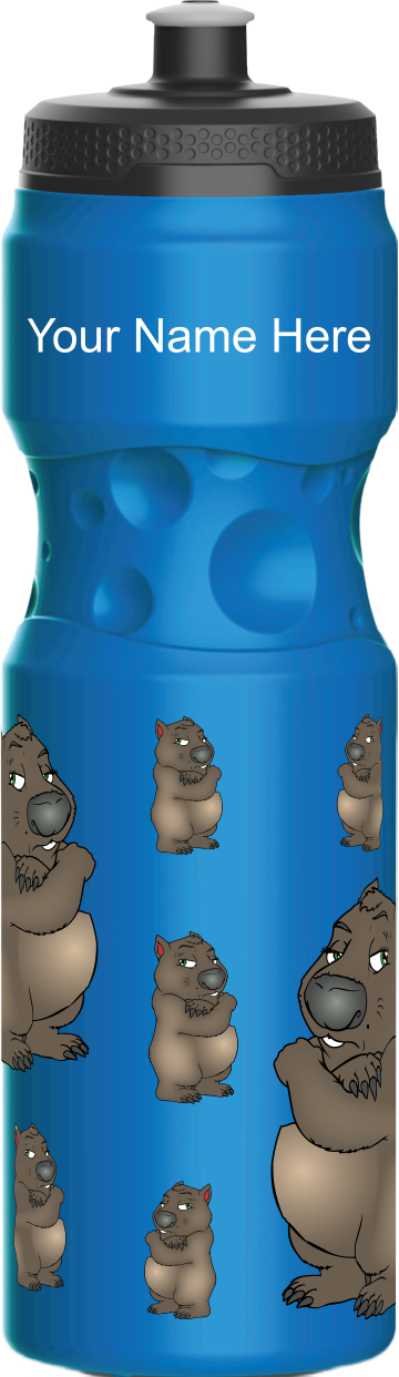 Wally Wombat Drink Water Bottles