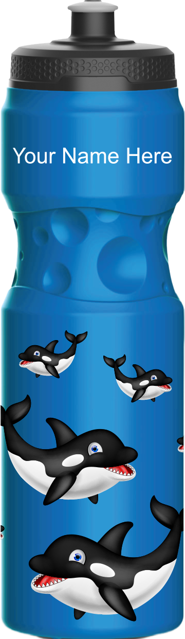Orca Whale Water Bottle