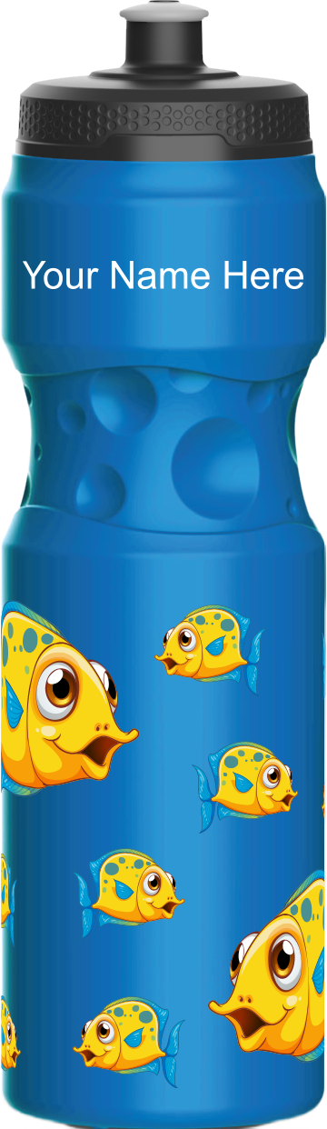 Fish Indigenous Design Water Bottles