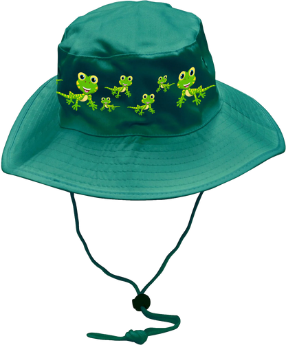 Indigenous Gecko Wide Brim Hat
