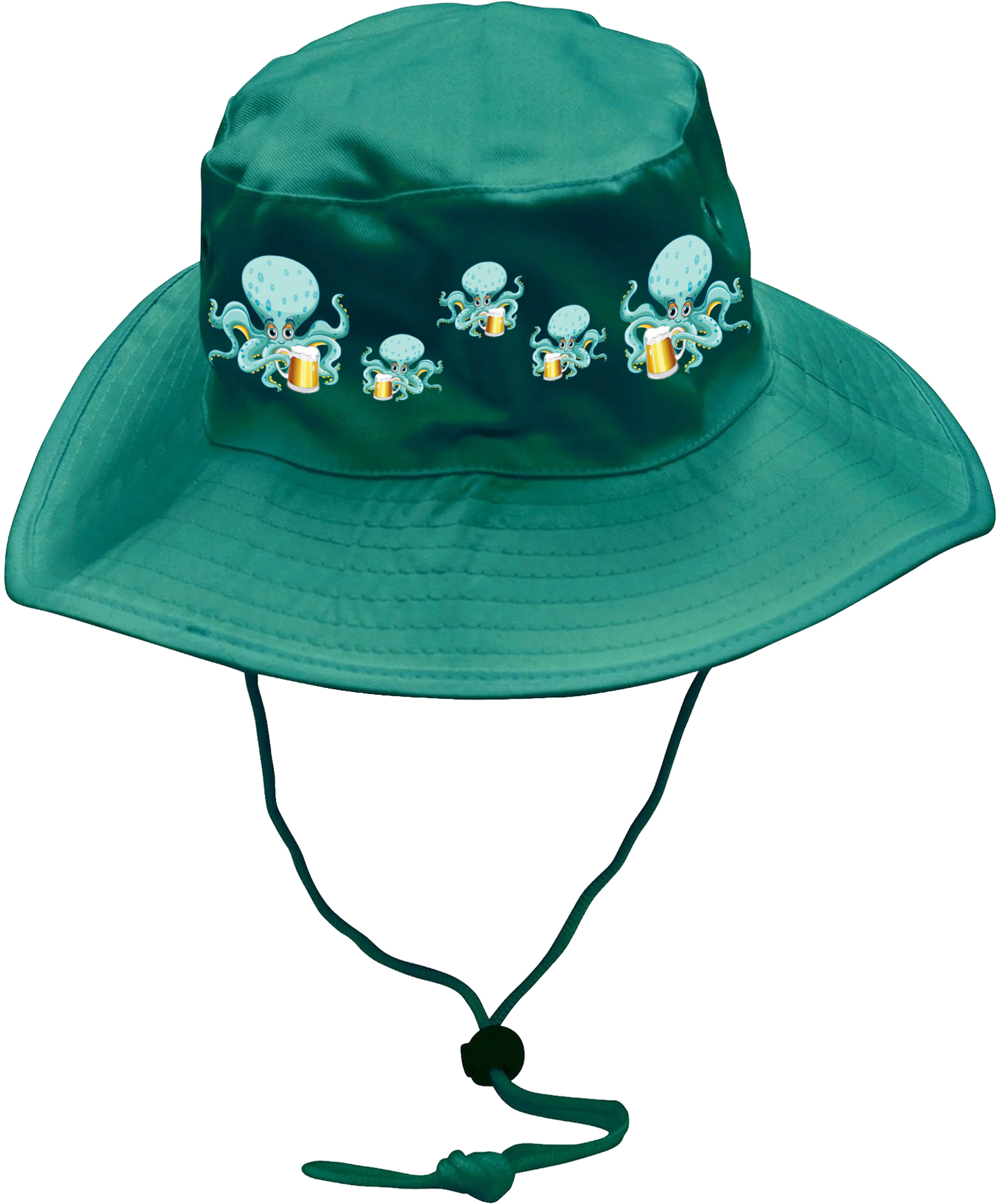 Octopus Wide Brim Hat