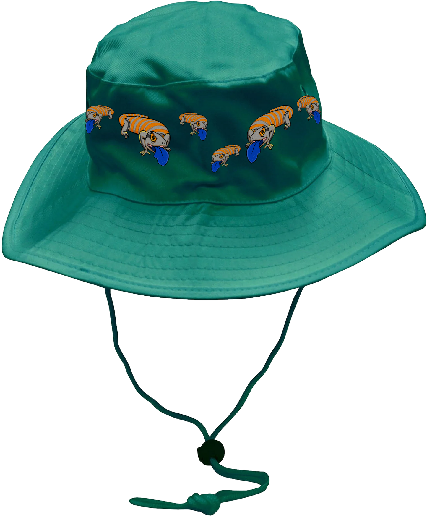 Bluey Lizard Wide Brim Hat