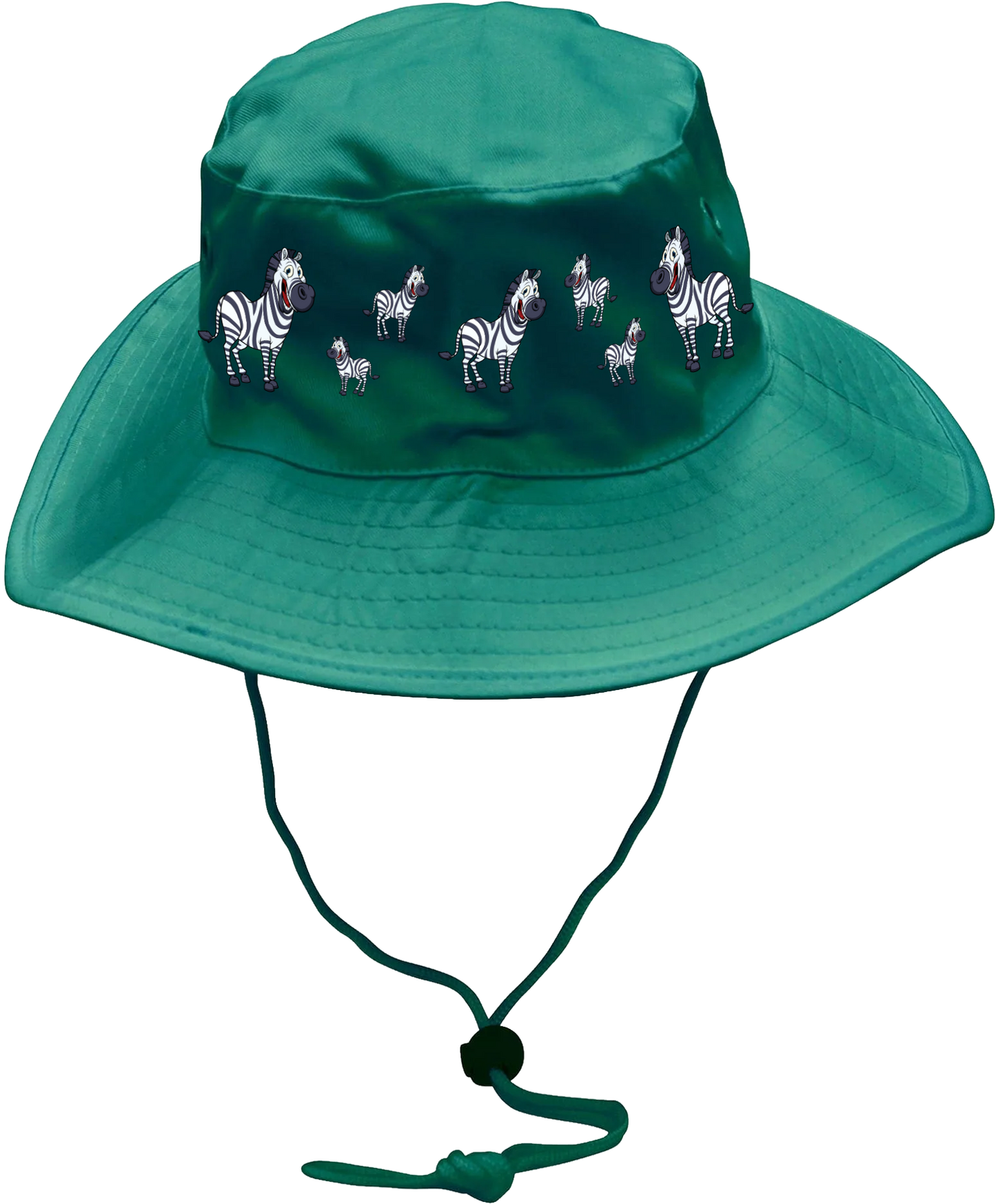 Ziva Zebra Wide Brim Hat