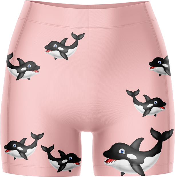 Orca Whale Chamois Bike Shorts